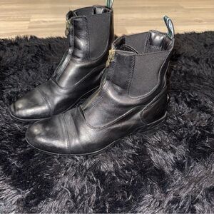 Ariat Heritage IV Zip Mens Paddock Boots - Black Sz.10D